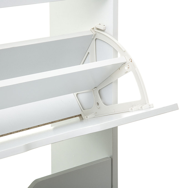 Zapatero pared 3 puertas 5FIVE blanco