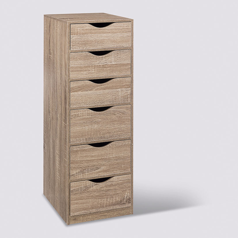 Cajonera auxiliar de 6 cajones 5FIVE 38x33xh.100 cm