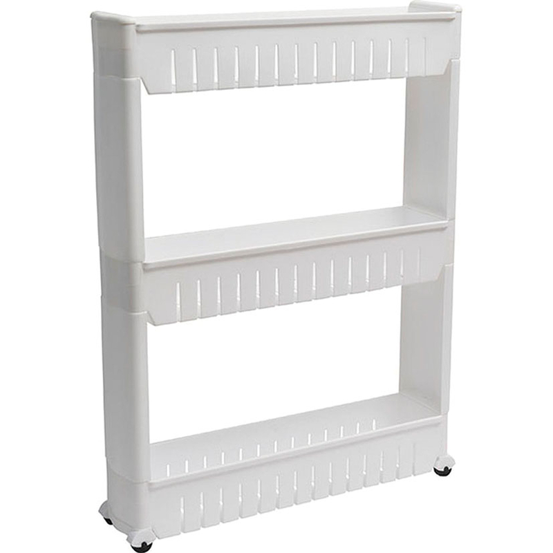 Mueble PP con ruedas TENDANCE 3 niveles
