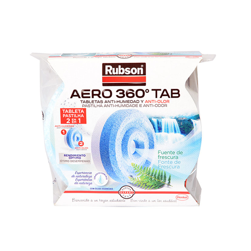 Recambio universal RUBSON Aero 360 para deshumidificador Fuente de