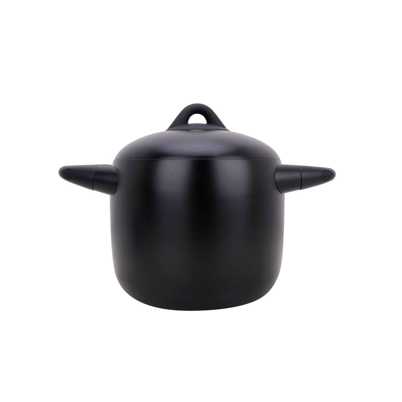 Cacerola alta con tapa AMERCOOK Serie K-Line Black