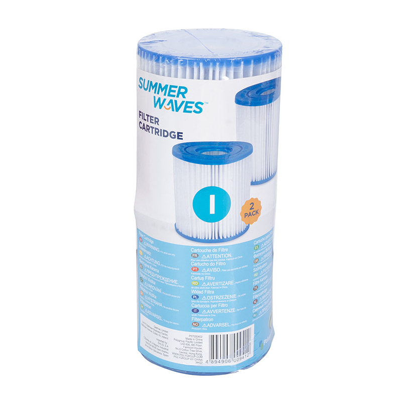 Pack 2 recambios filtro cartucho depuradora piscina