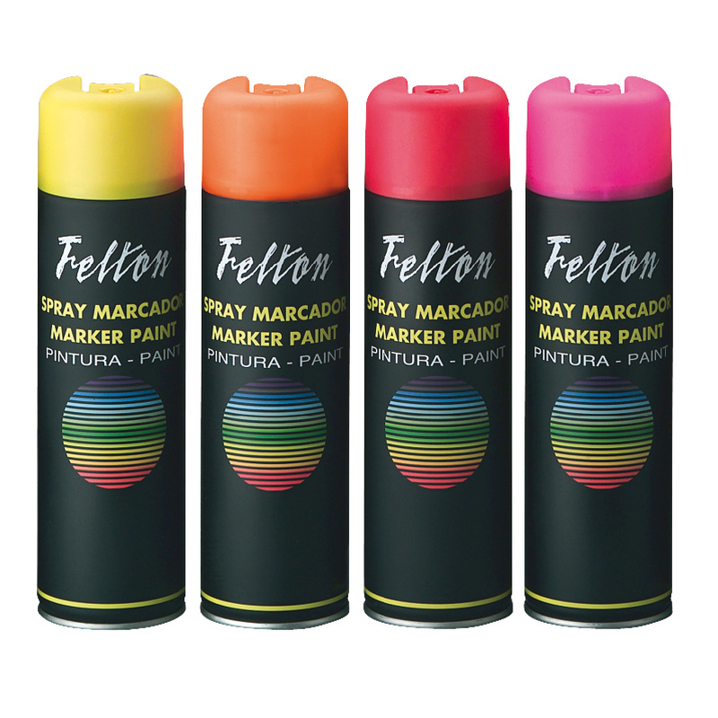Pintura spray FELTON topográfica fluorescente