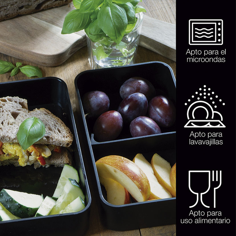 Fiambrera MORITZ & MORITZ porta alimentos Bento Japanese