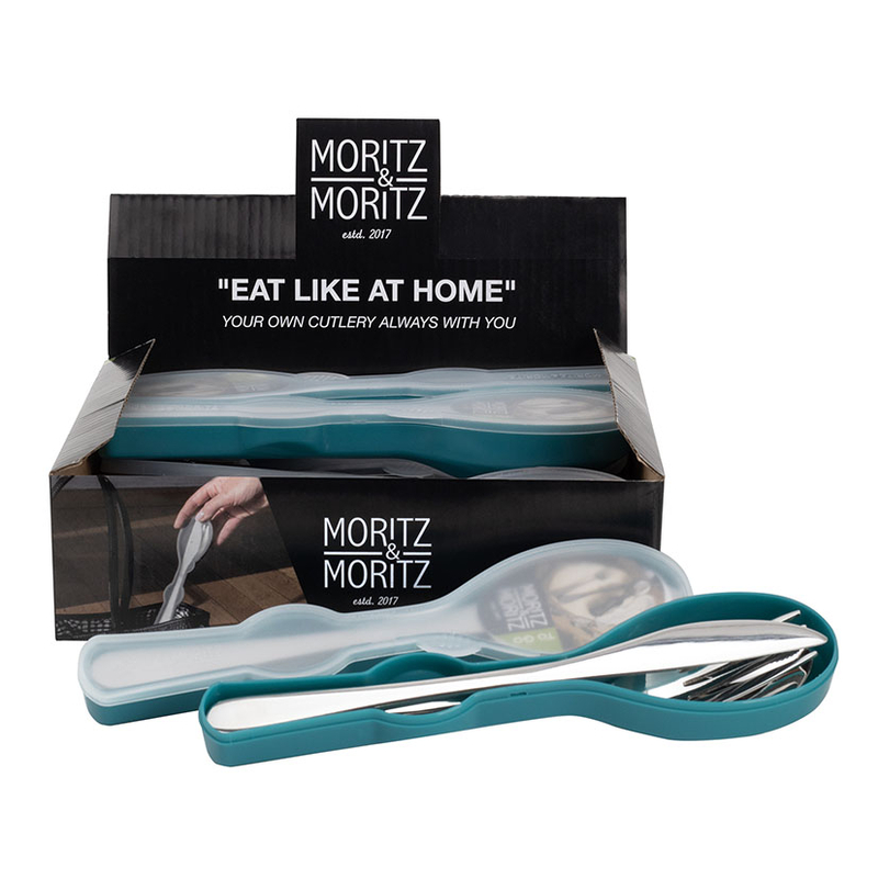 Set cubiertos con estuche MORITZ & MORITZ Metal