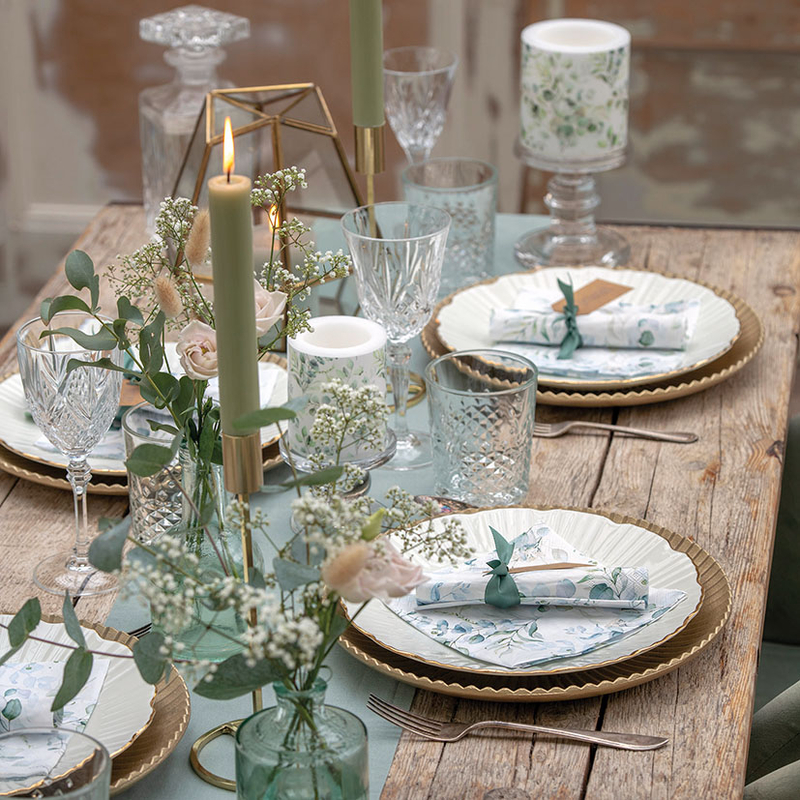 Panera sobremesa Serie Eucaliptus 4 unidades