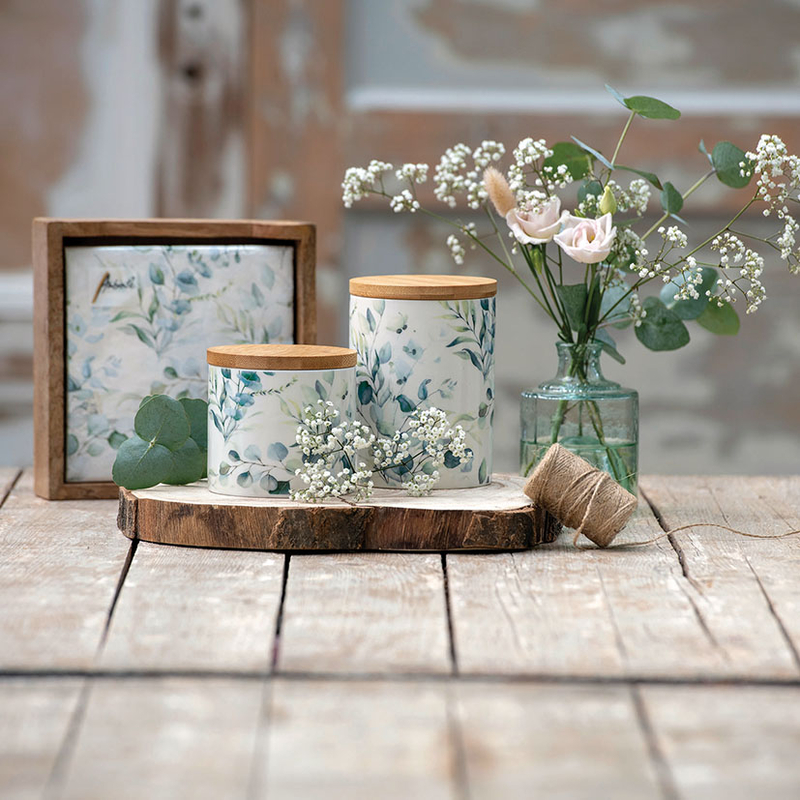 Panera sobremesa Serie Eucaliptus 4 unidades