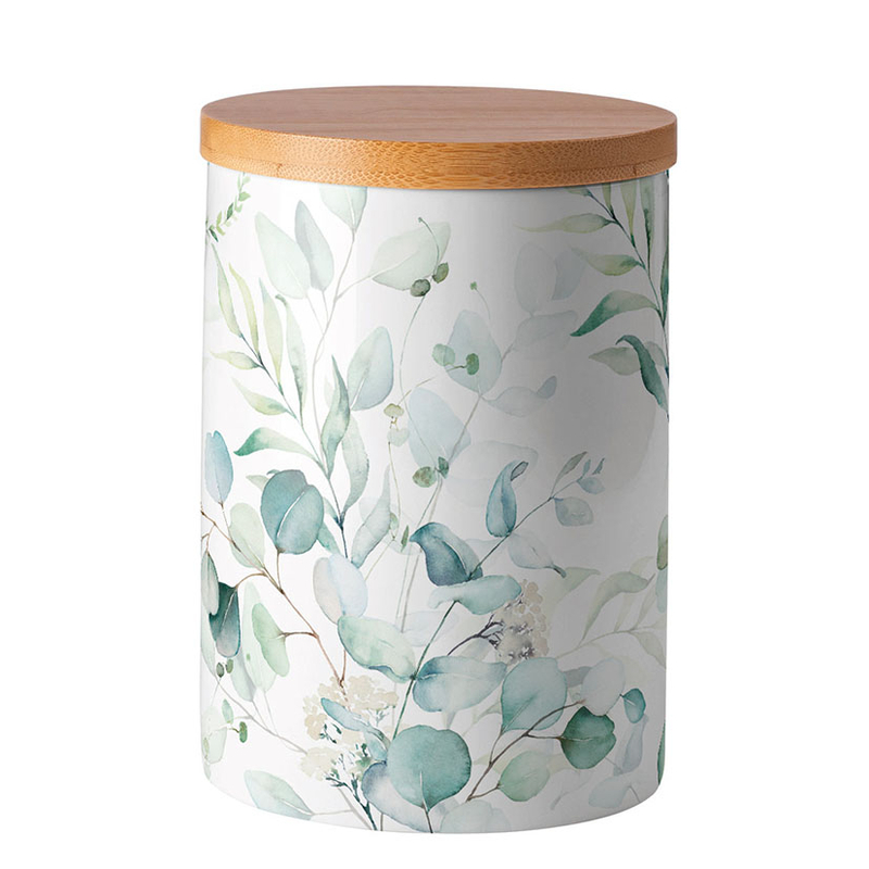Bote porcelana Serie Eucaliptus