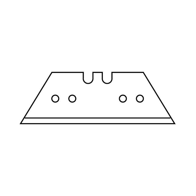 Cuchilla trapezoidal RATIO, 10 unidades