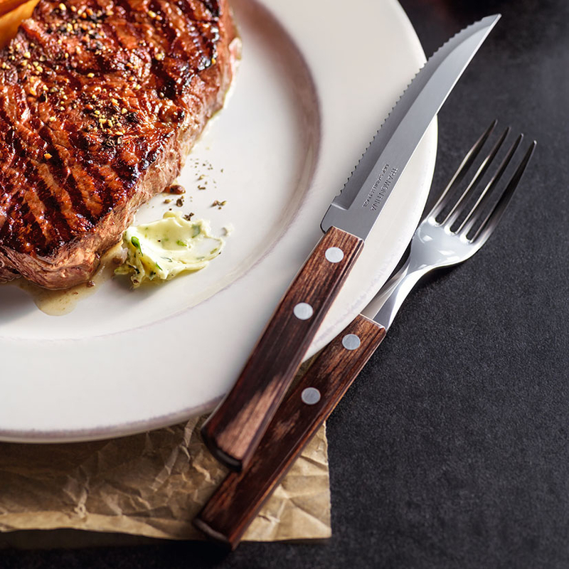 Cuchillo TRAMONTINA para asado, 4 unidades