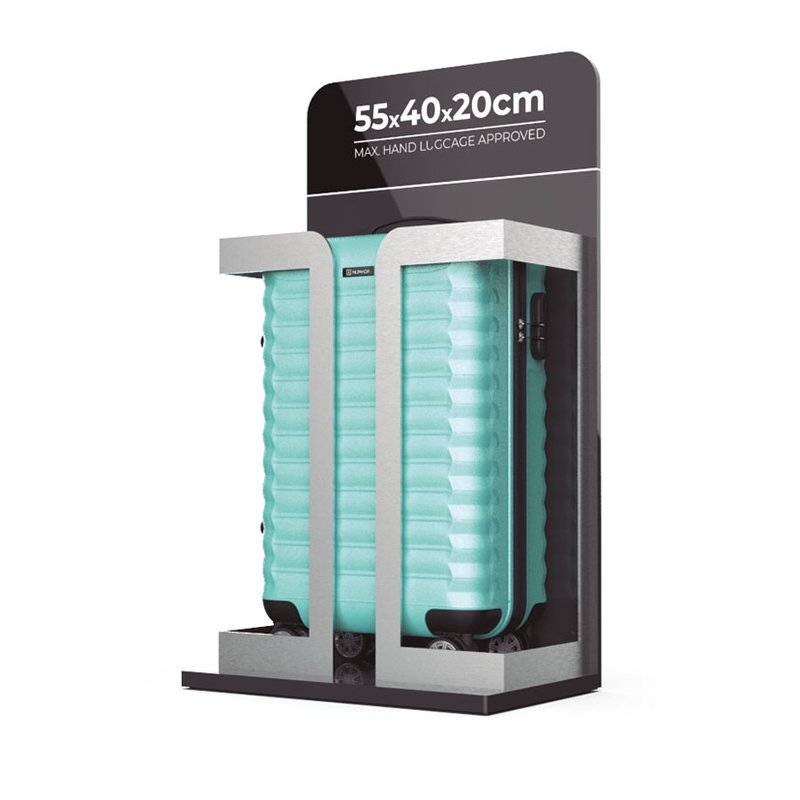 Maleta de cabina UpFly mini 20 XS verde menta