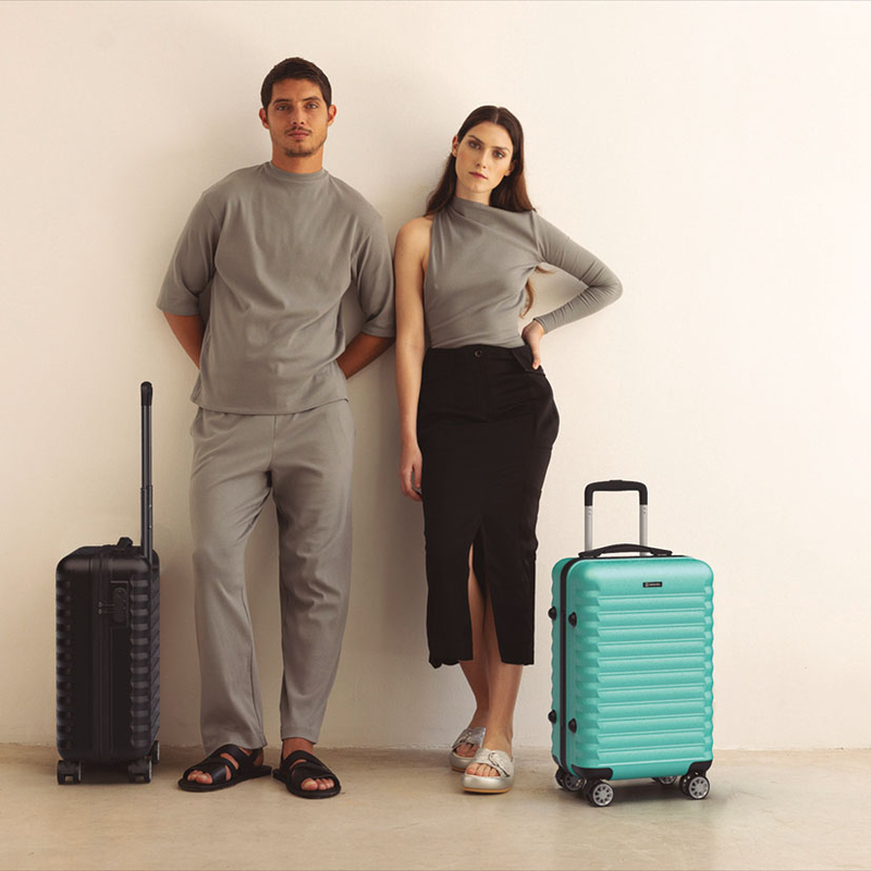 Maleta de cabina UpFly mini 20 XS verde menta