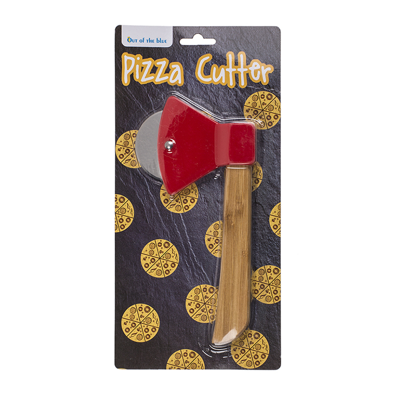 Cortador de pizza forma hacha 18cm