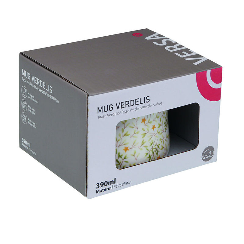 Mug VERSA flores 390 ml