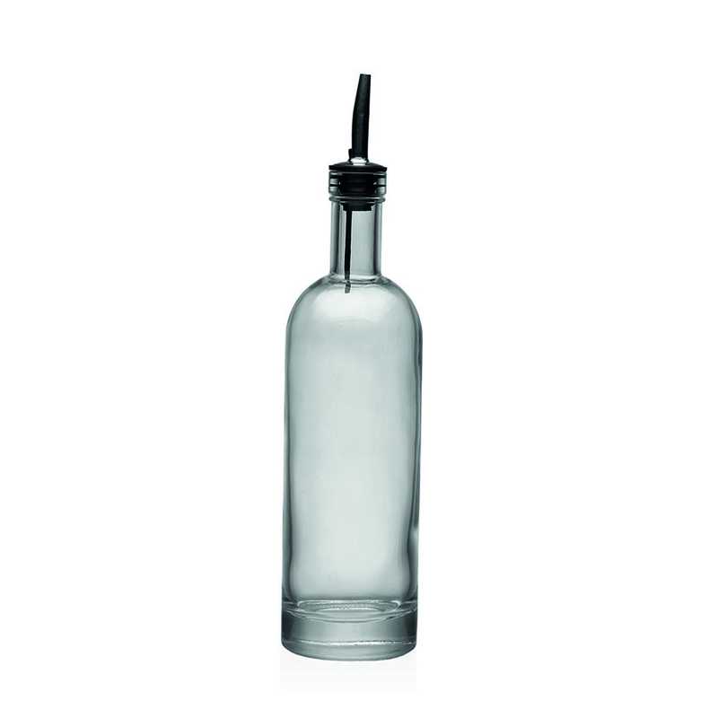 Aceitera redonda 0,5 litros VERSA. (Envase completo)