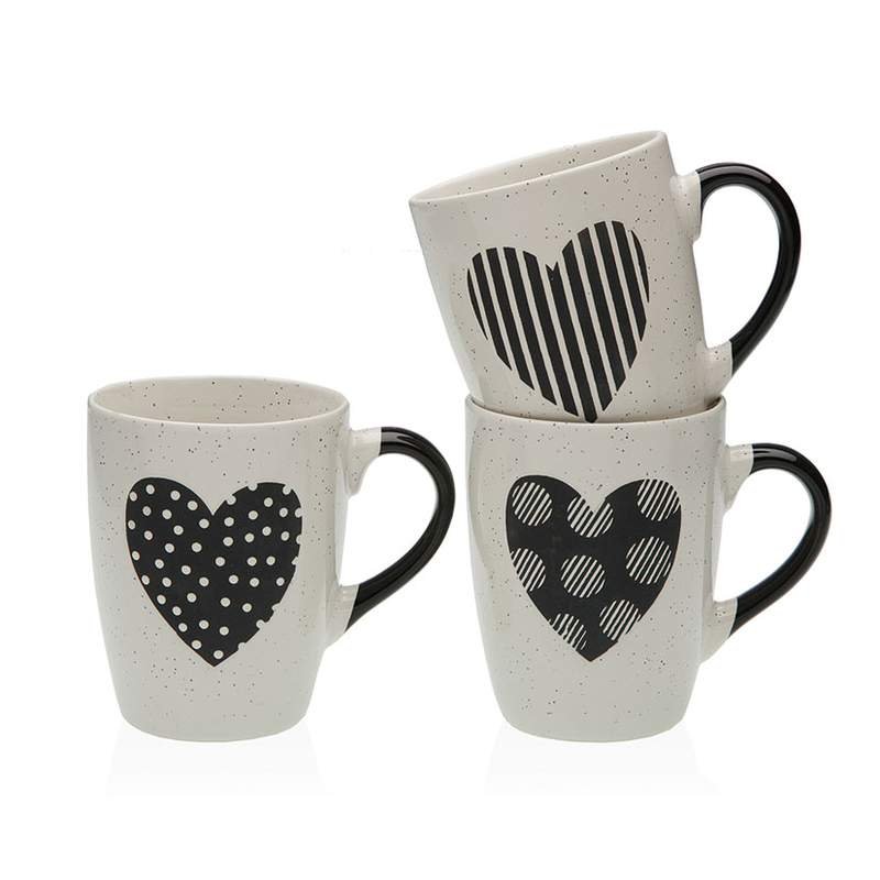 Mug surtido VERSA Serie Nathalie 6 unidades