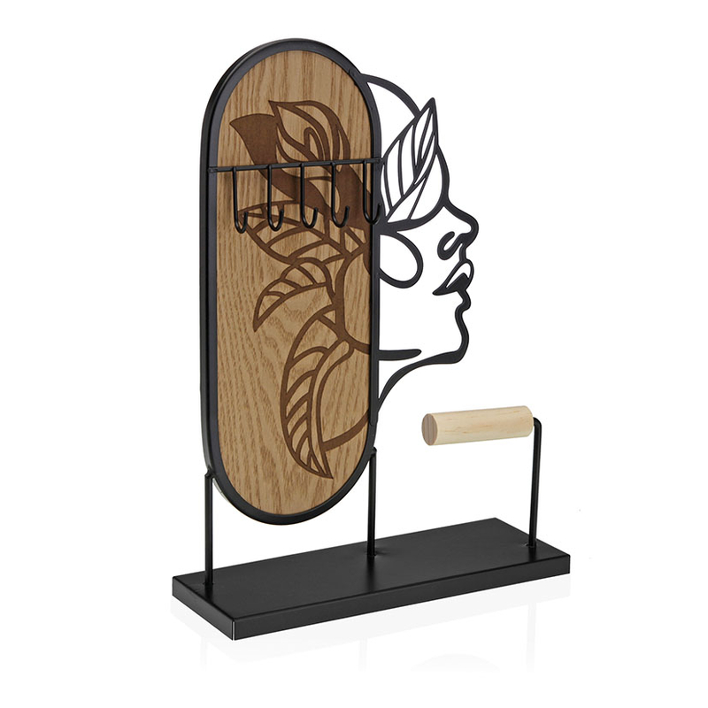 Joyero decorativo con rostro "M"