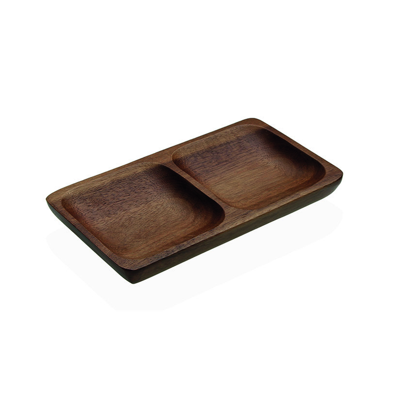 Fuente 2 compartimientos VERSA 17,5x10xh.2 cm