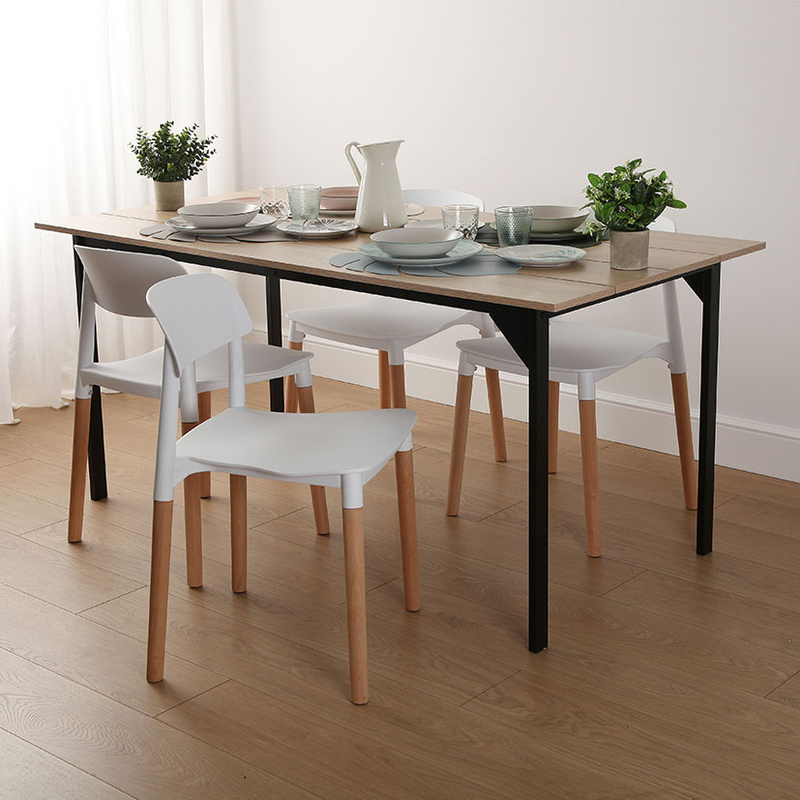 Silla cocina VERSA blanca