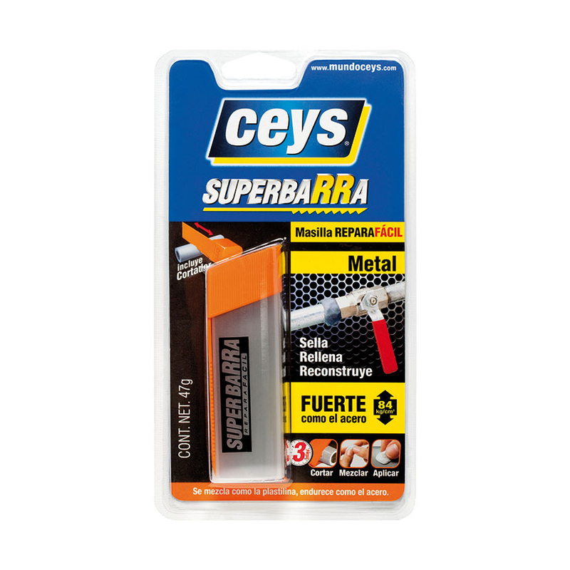 Masilla reparadora CEYS super barra metal