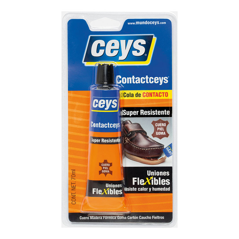 Adhesivo cola contacto CEYS Contactceys Tubo 70 ml