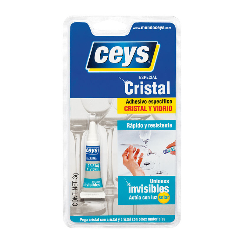 Adhesivo CEYS especial cristal 3 gr