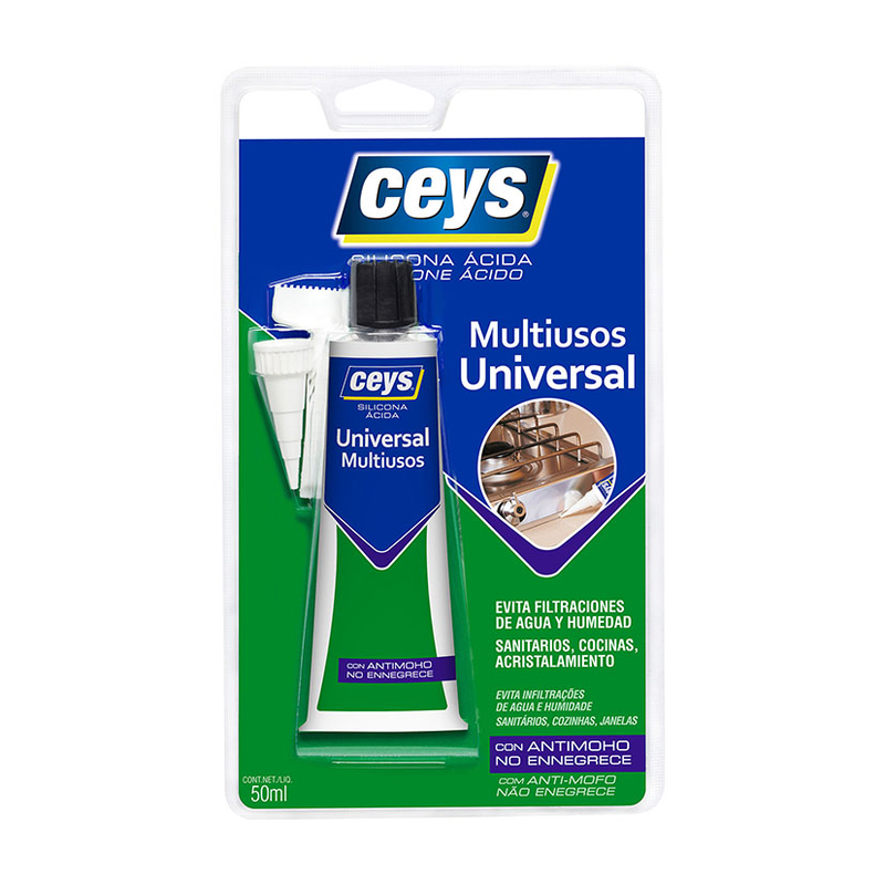 Silicona CEYS translúcida 50 ml