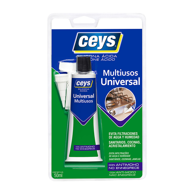 Silicona CEYS translúcida 50 ml