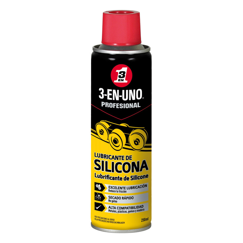 Lubricante profesional silicona 3-EN-UNO