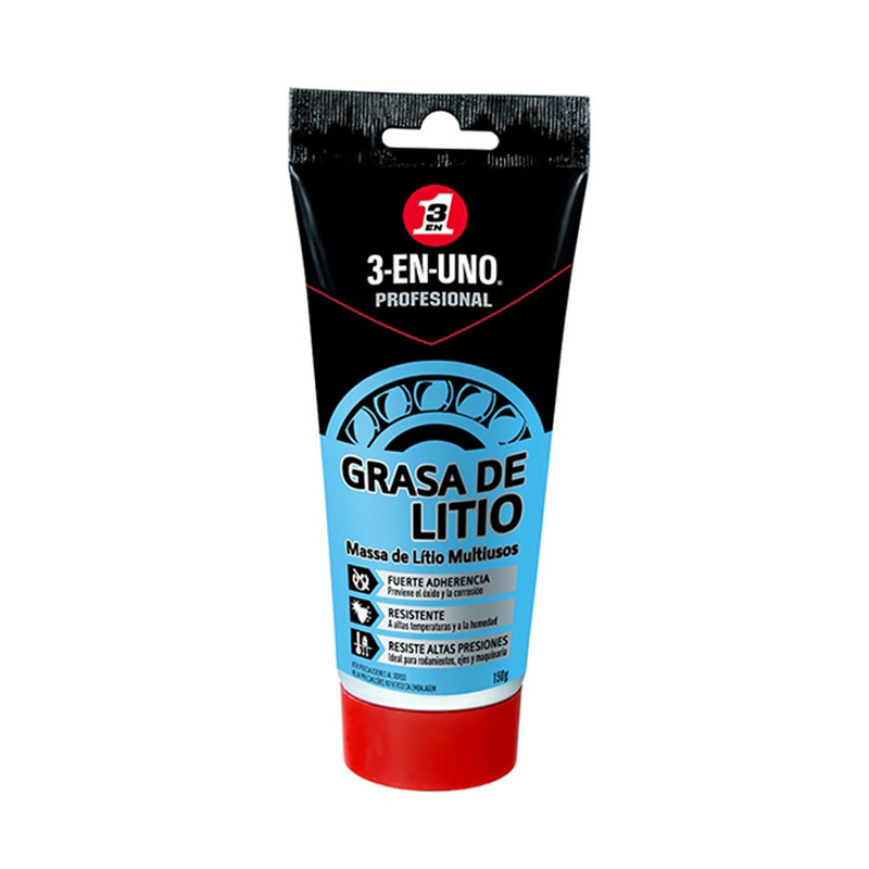Grasa litio mutiuso 3-EN-UNO. 6 unidades