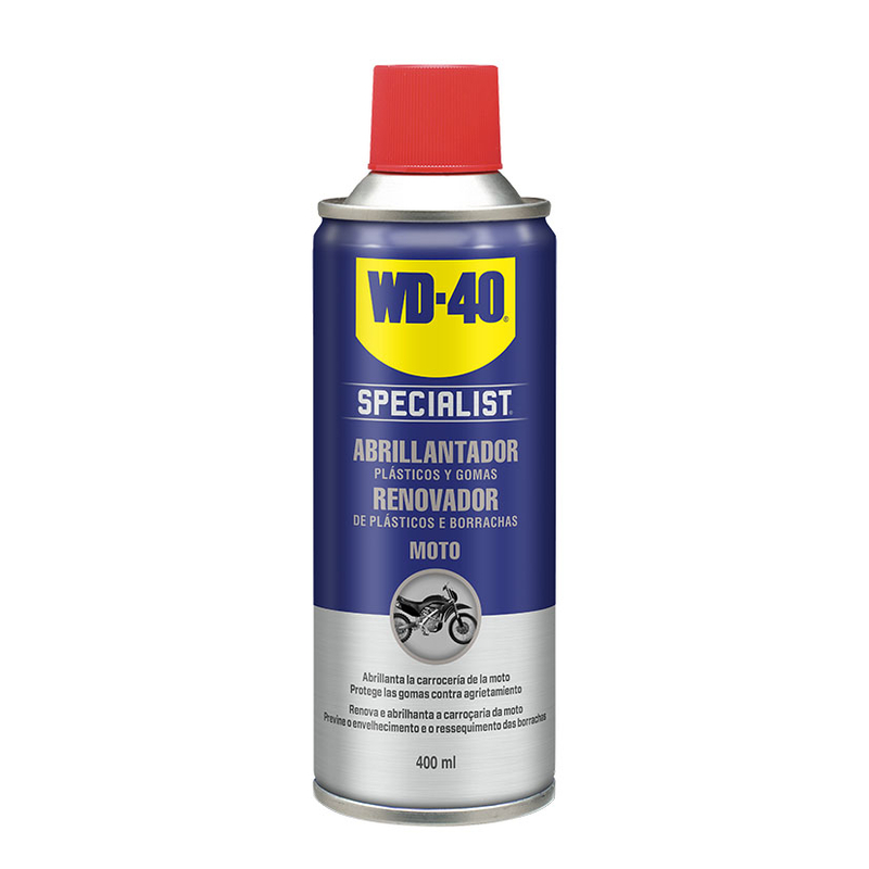Abrillantador silicona motorbike WD-40 400 ml