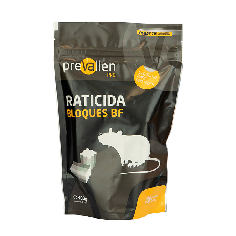 Raticida en blques brodifacoum PREVALIEN 300 gr