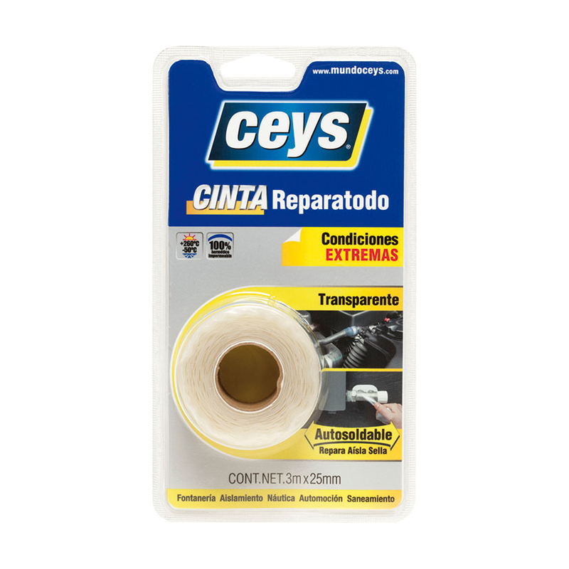 Cinta reparatodo CEYS autosoldable