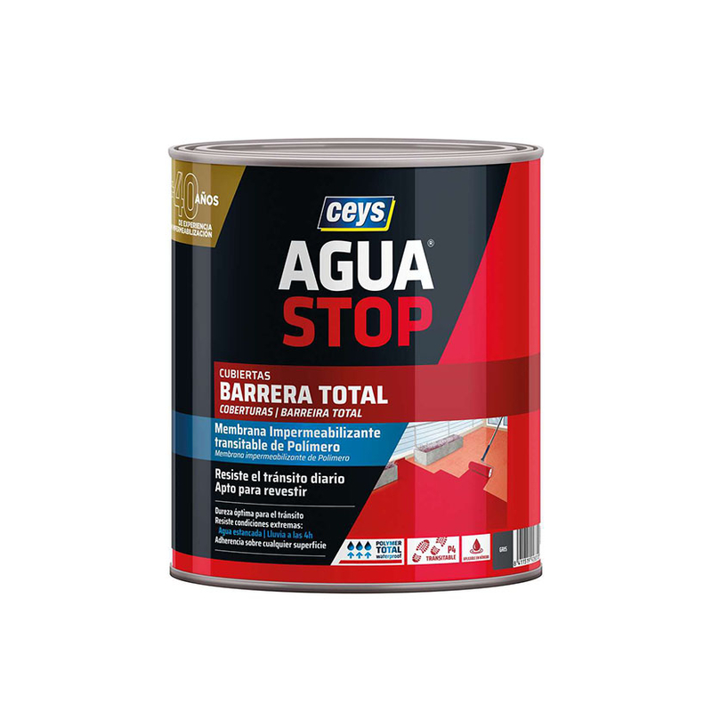 Impermeabilizante CEYS aguastop barrera total 1kg