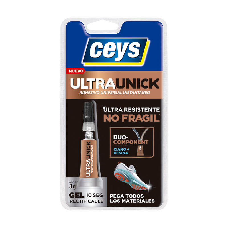 Adhesivo instantáneo CEYS Ultraunick poder invisible 3gr