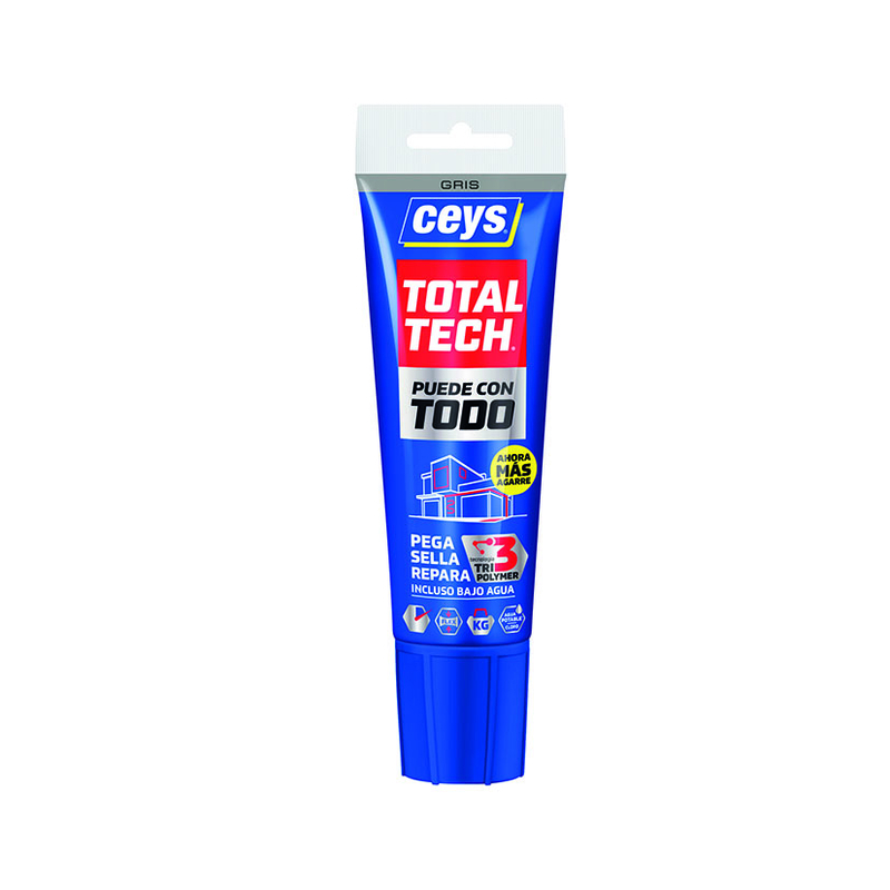 Adhesivo sellador alta polivalencia CEYS Total Tech 125 ml