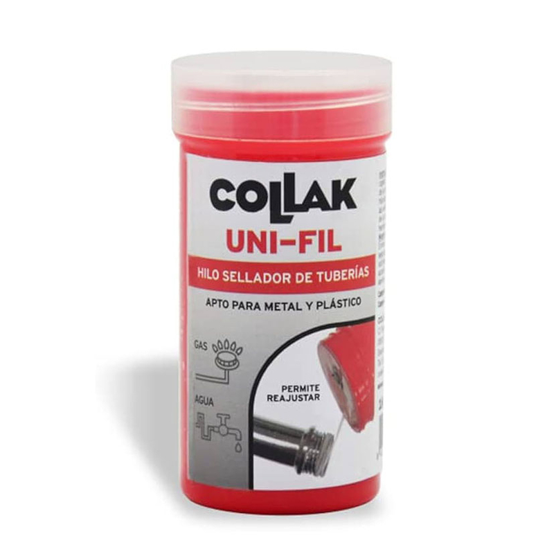 Hilo sellador COLLAK UNI-FIL para accesorios roscados
