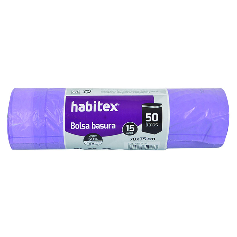 Bolsas de basura perfumadas HABITEX 50L
