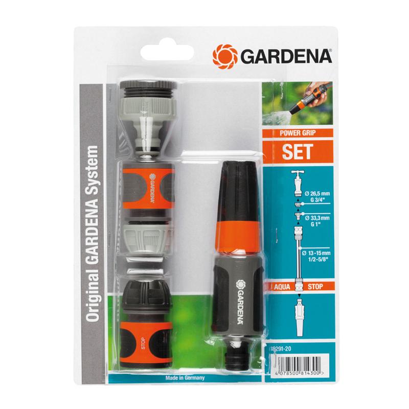 Kit GARDENA de lanza y conectores para riego