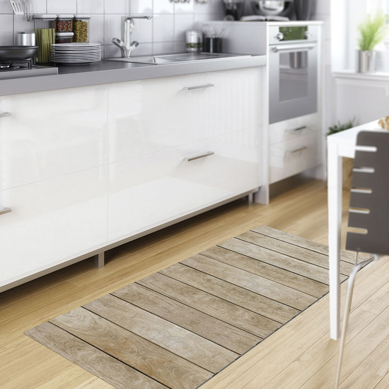 Alfombra vinílica decorativa Croma Wood