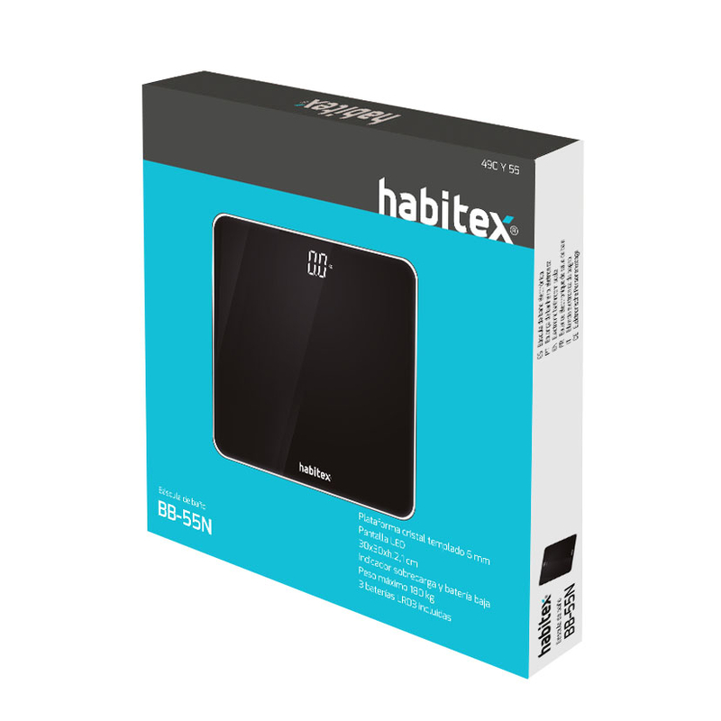 Báscula baño HABITEX BB-55N