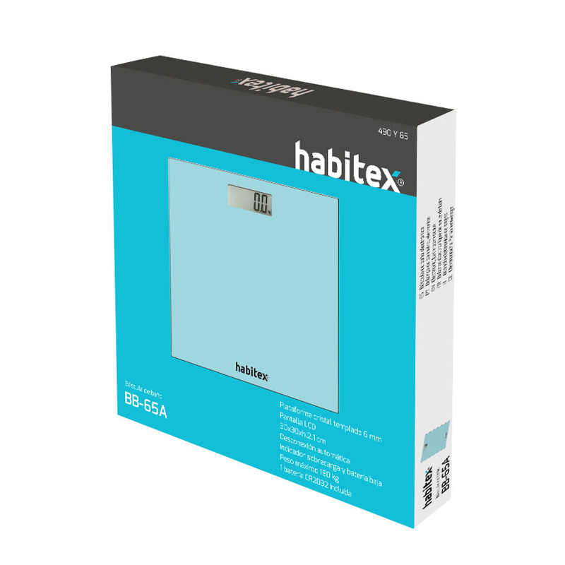 Báscula baño HABITEX BB-65BA
