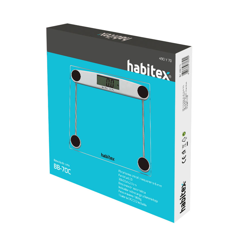 Báscula baño HABITEX BB-70C