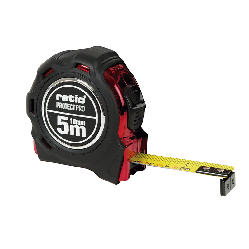 Flexómetro RATIO PROTECT PRO MAGNETIC 5 m x 19 mm