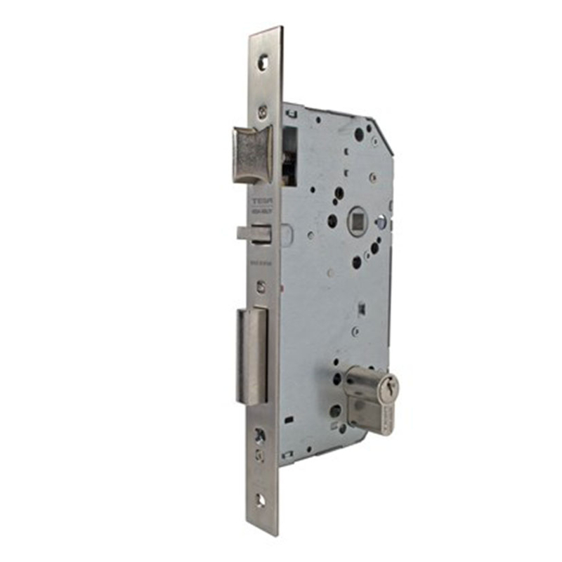 Cerradura embutir madera TESA ASSA ABLOY modelo 2030 latonada