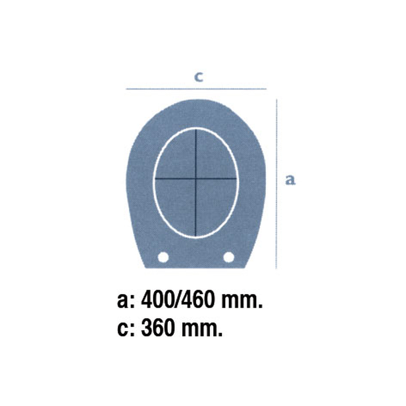 Tapa WC sanitario ESTOLI Alexia