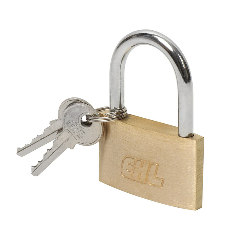 Candado arco normal latón EHL serie CL