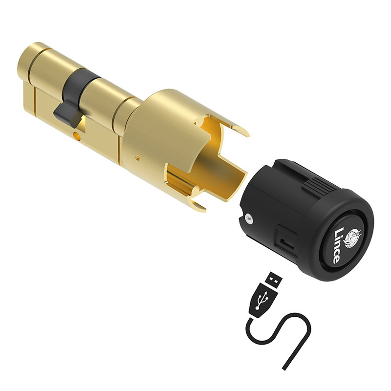 Cilindro seguridad con alarma LINCE CPlus Alarm