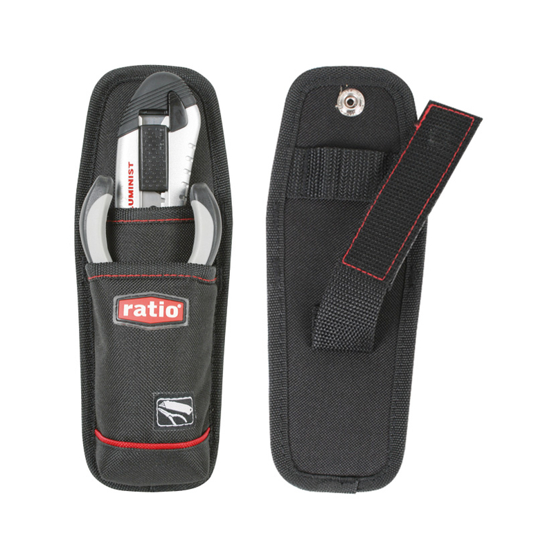 Porta alicate/cuchilla cúter RATIO con exterior de poliéster 600 deniers impermeable
