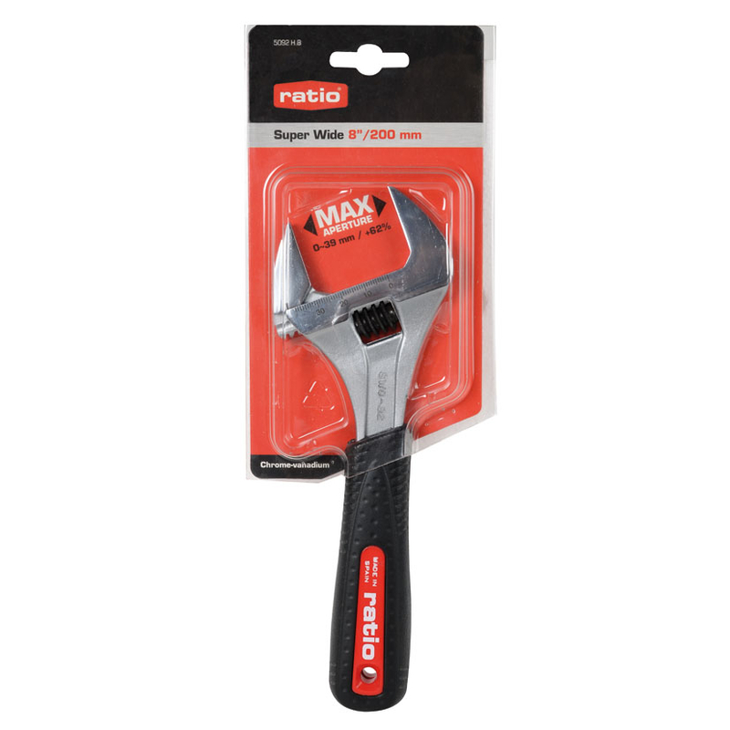 Llave graduada Super Wide RATIO 8"